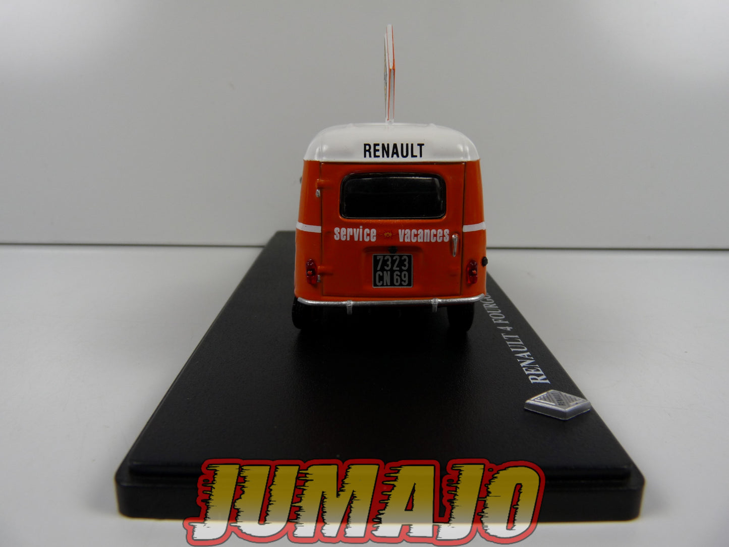 R4L36 Passion RENAULT 4 L 1/43 : 4L FOURGONNETTE SERVICE VACANCES