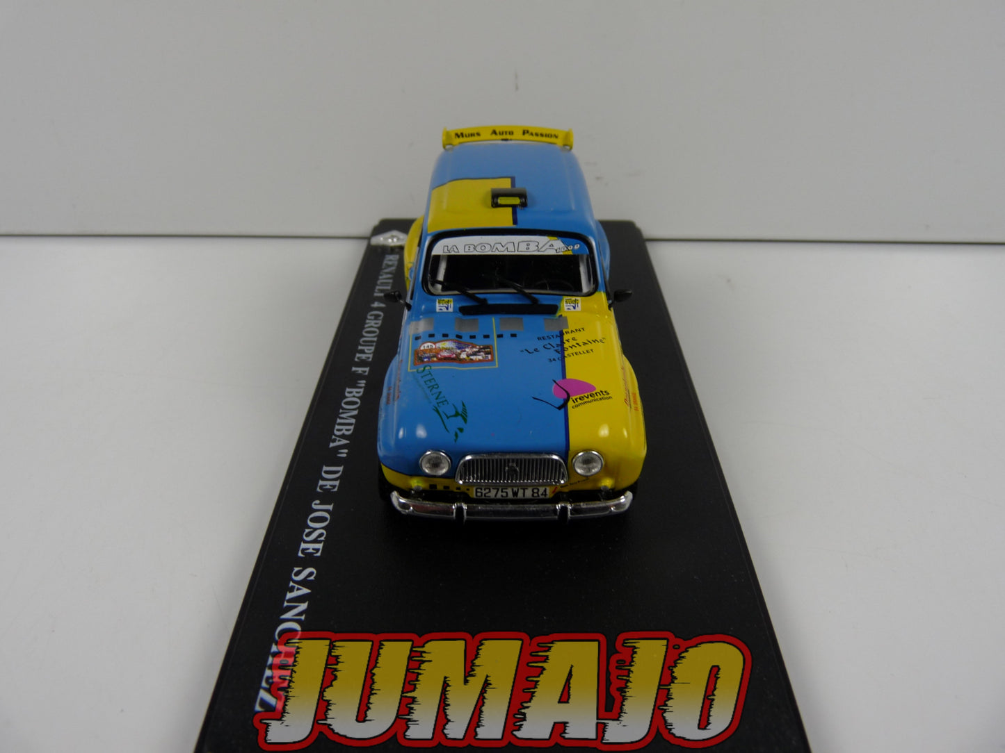 R4L61 Passion RENAULT 4 L 1/43 : 4L GROUPE F "BOMBA" JOSE SANCHEZ 2011