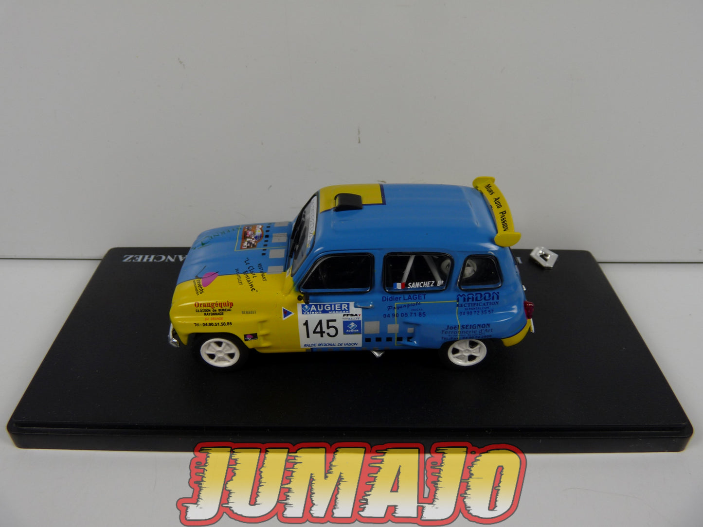 R4L61 Passion RENAULT 4 L 1/43 : 4L GROUPE F "BOMBA" JOSE SANCHEZ 2011