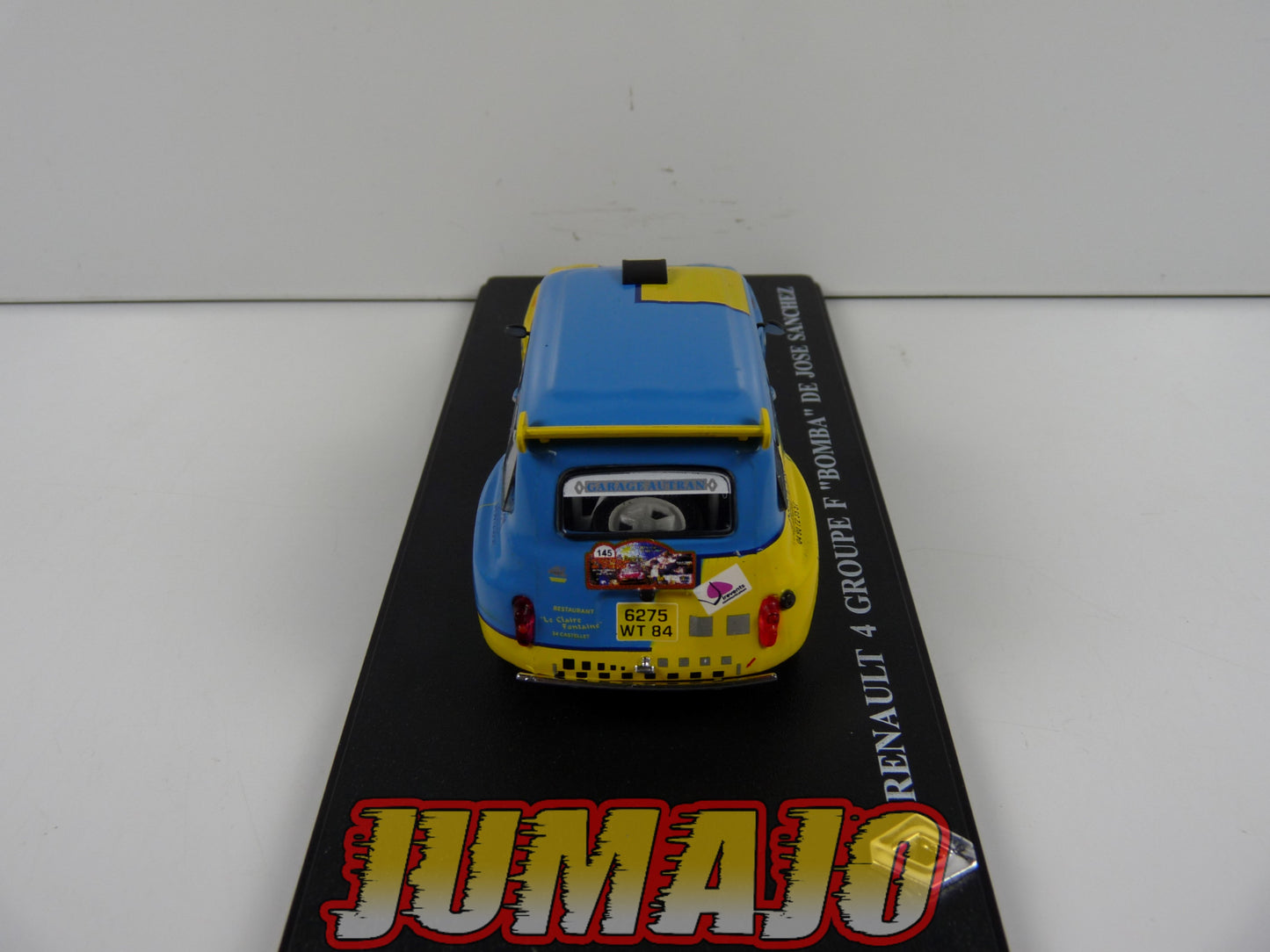 R4L61 Passion RENAULT 4 L 1/43 : 4L GROUPE F "BOMBA" JOSE SANCHEZ 2011