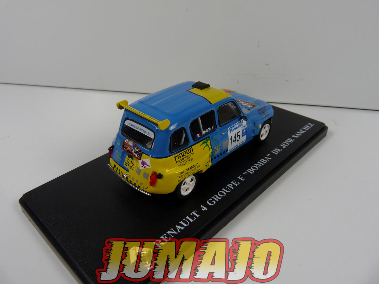 R4L61 Passion RENAULT 4 L 1/43 : 4L GROUPE F "BOMBA" JOSE SANCHEZ 2011