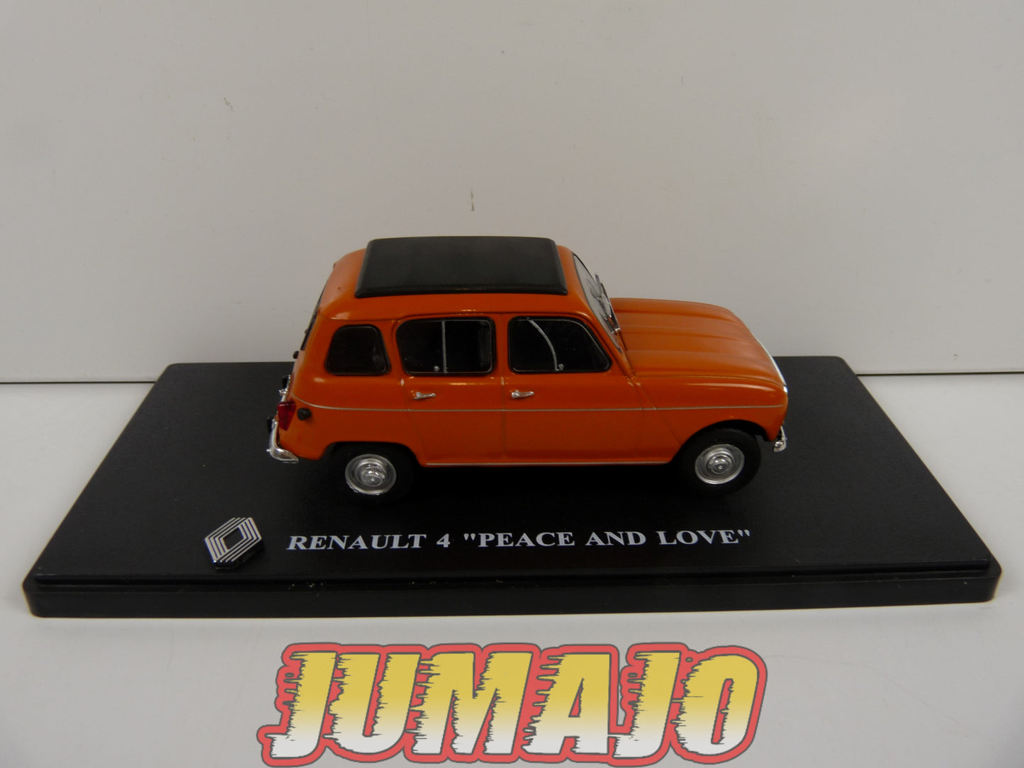 R4L71 Passion RENAULT 4 L 1/43 : 4L PEACE AND LOVE 1974