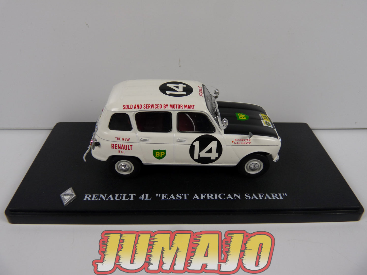 R4L74 Passion RENAULT 4 L 1/43 : 4L "EAST AFRICAN SAFARI" 1962