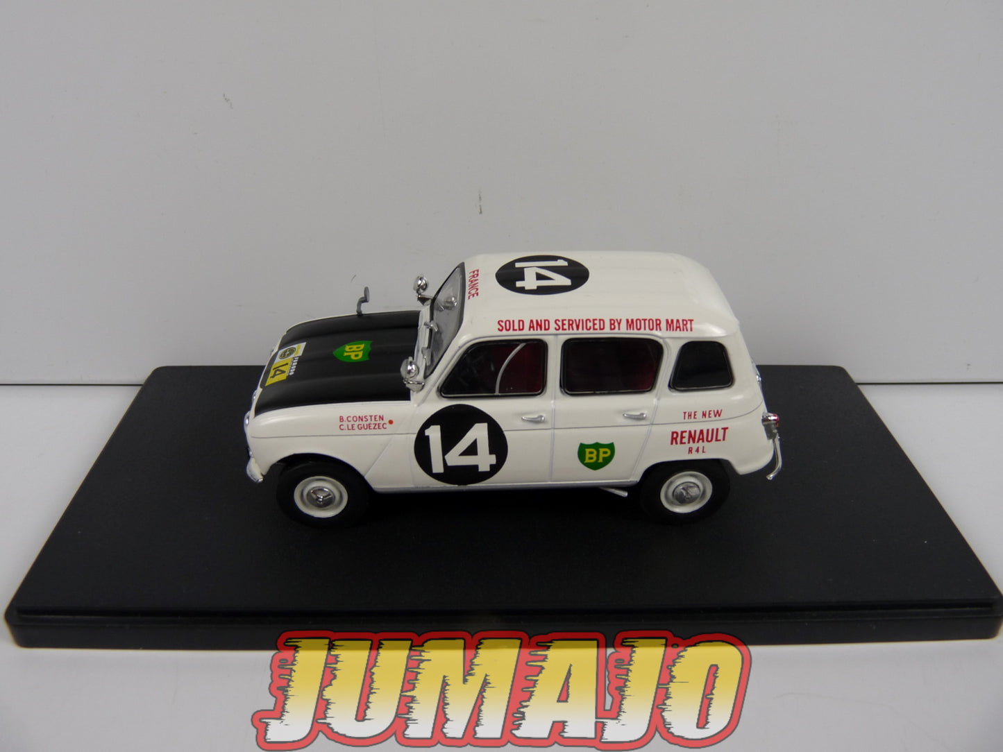 R4L74 Passion RENAULT 4 L 1/43 : 4L "EAST AFRICAN SAFARI" 1962