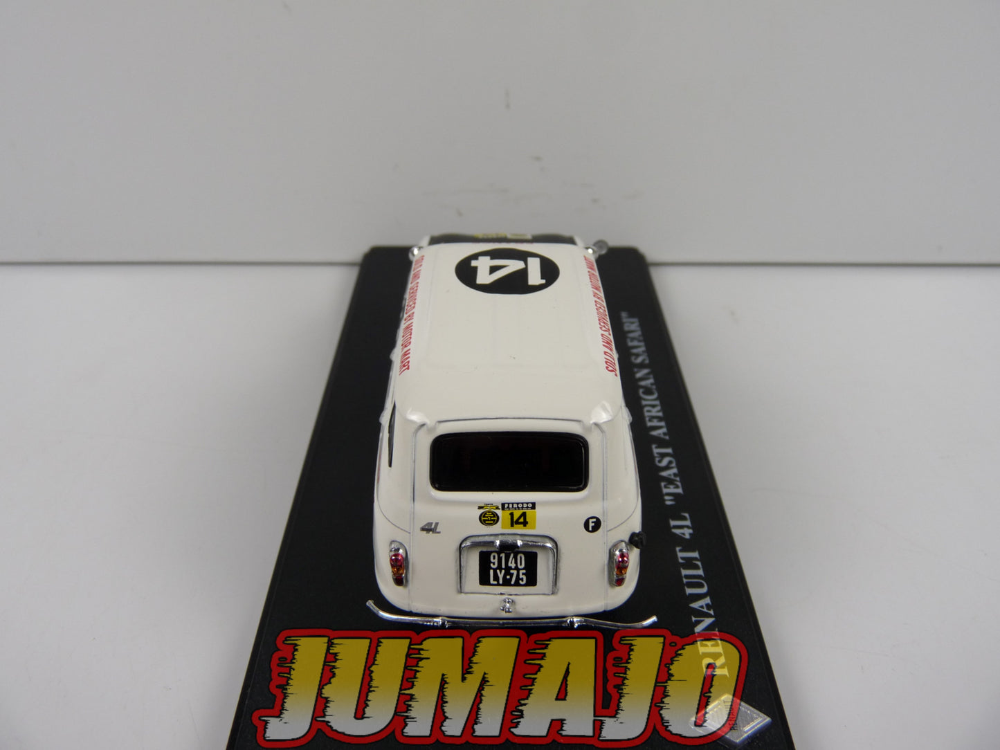 R4L74 Passion RENAULT 4 L 1/43 : 4L "EAST AFRICAN SAFARI" 1962