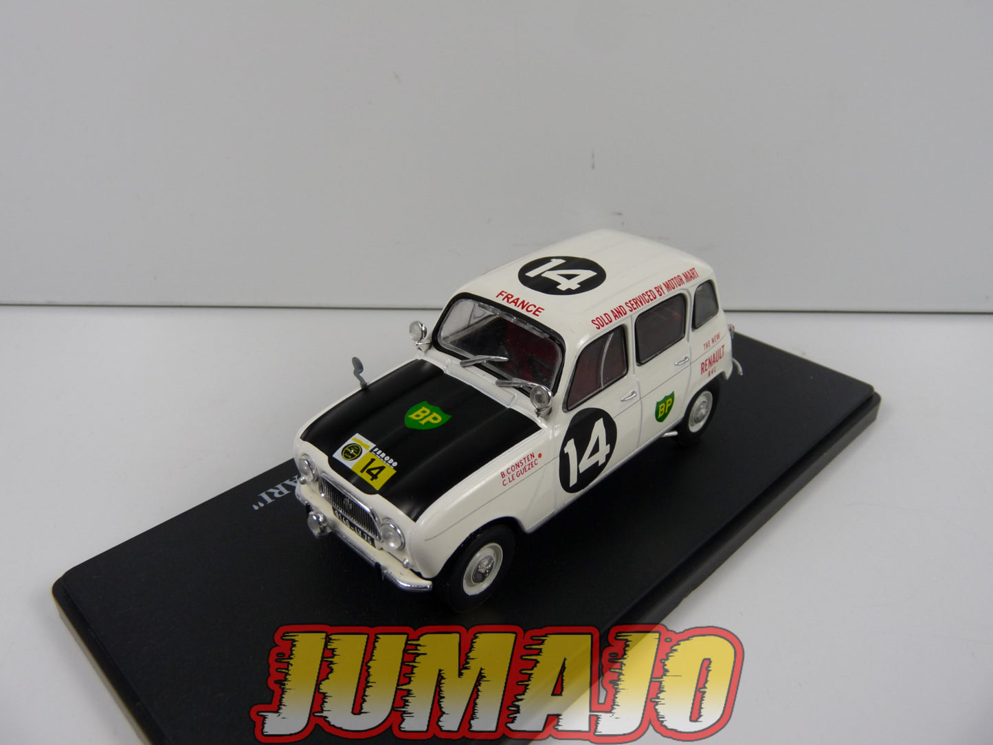 R4L74 Passion RENAULT 4 L 1/43 : 4L "EAST AFRICAN SAFARI" 1962