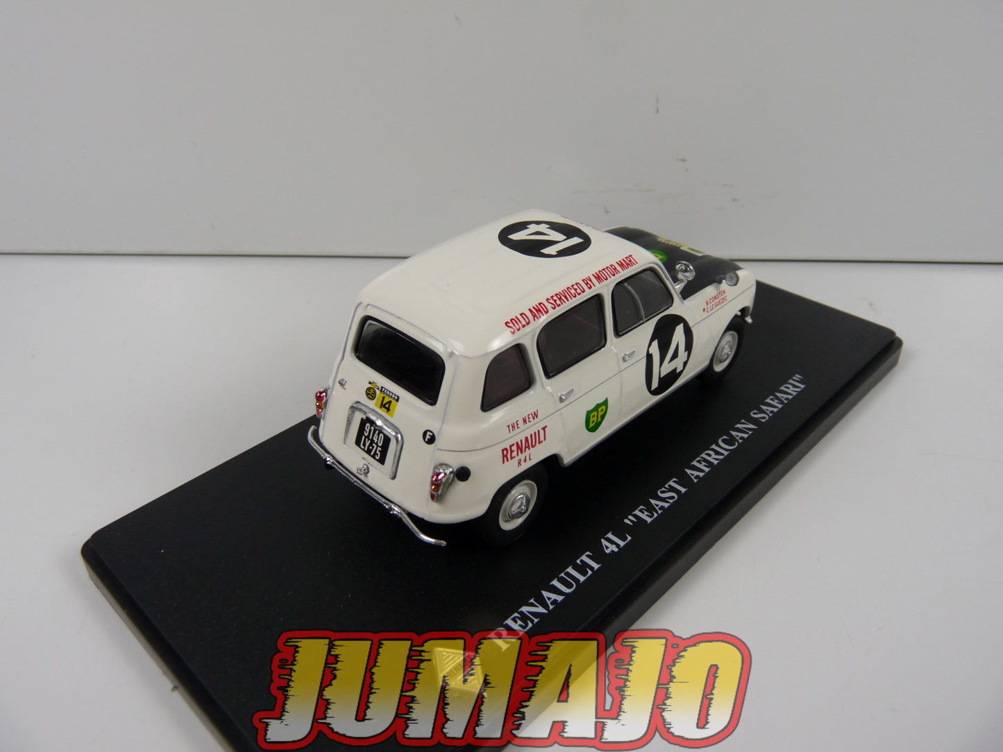 R4L74 Passion RENAULT 4 L 1/43 : 4L "EAST AFRICAN SAFARI" 1962