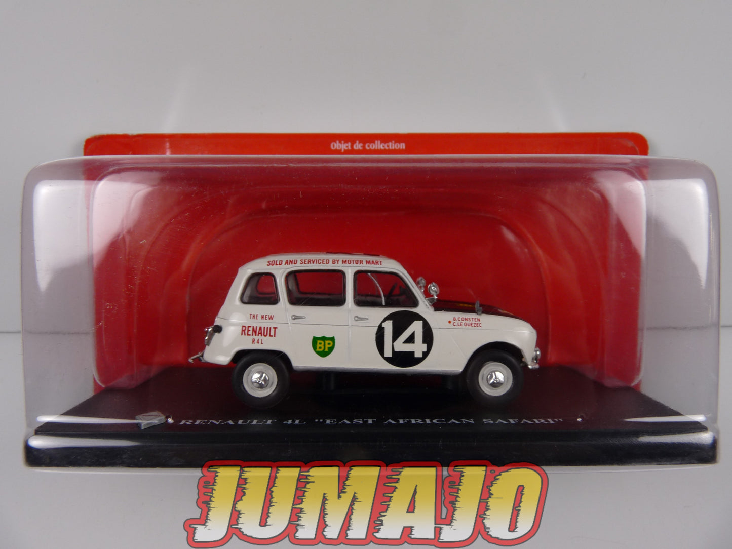 R4L74 Passion RENAULT 4 L 1/43 : 4L "EAST AFRICAN SAFARI" 1962