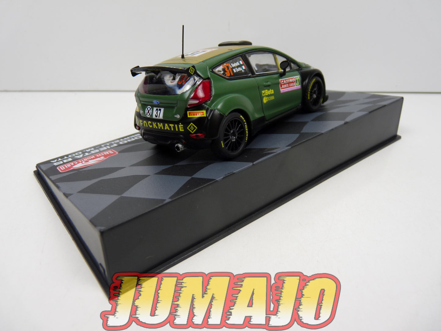 RMIT20 1/43 IXO Rallye Monte Carlo : FORD Fiesta R5 2014 #35 L.Bertelli BOITE CASSÉ
