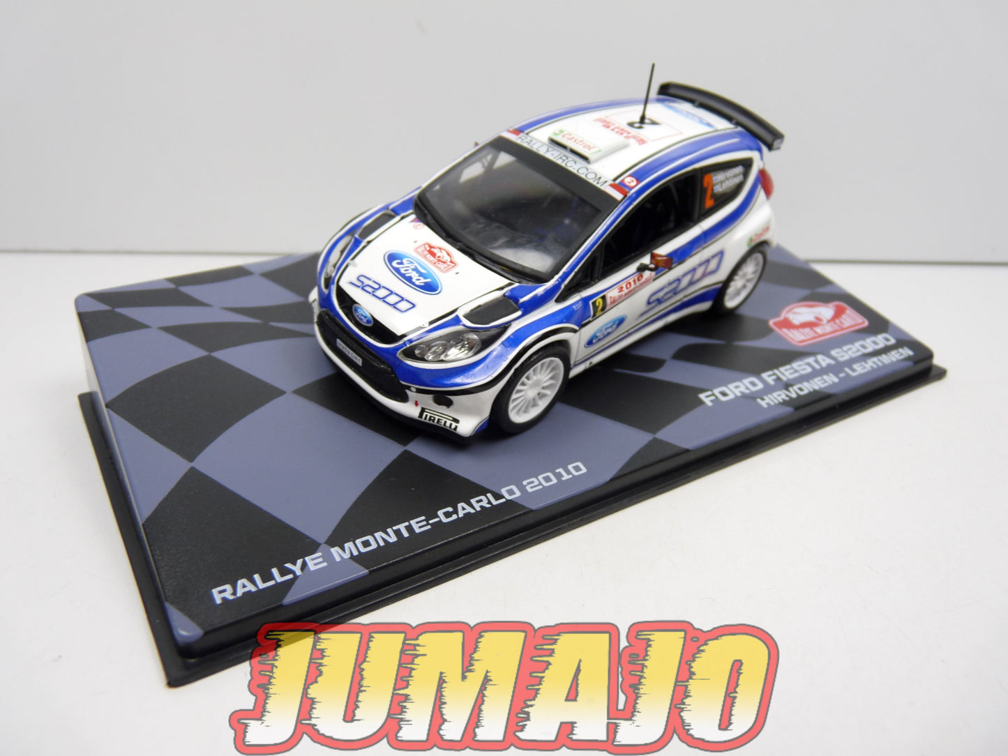 RMIT48 1/43 IXO Rallye Monte Carlo : FORD Fiesta S2000 2010 #2 Hirvonen