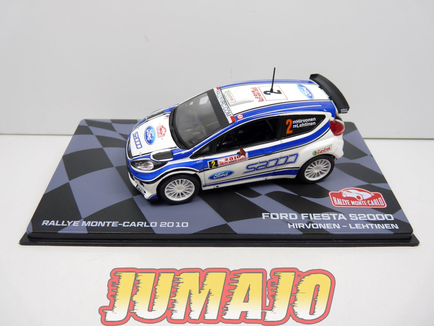 RMIT48 1/43 IXO Rallye Monte Carlo : FORD Fiesta S2000 2010 #2 Hirvonen