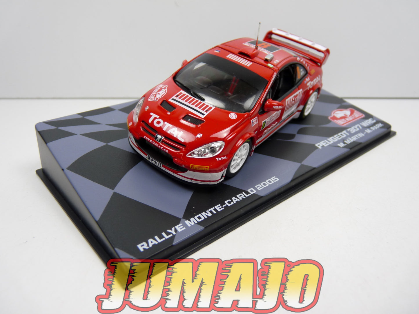 RMIT49 1/43 IXO Rallye Monte Carlo : PEUGEOT 307 WRC 2005 #8 M.Märtin