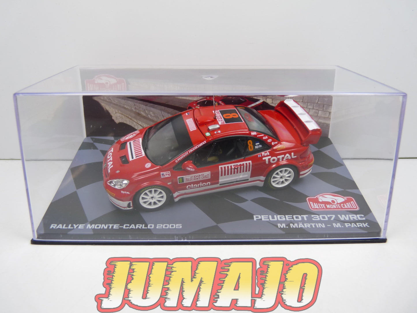 RMIT49 1/43 IXO Rallye Monte Carlo : PEUGEOT 307 WRC 2005 #8 M.Märtin