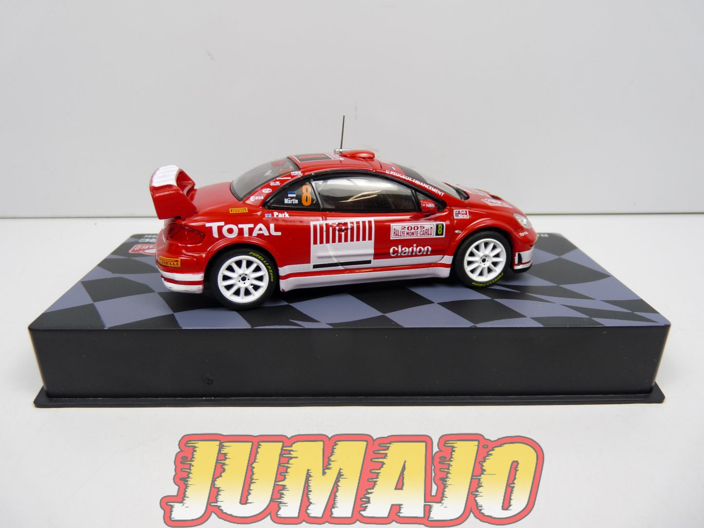 RMIT49 1/43 IXO Rallye Monte Carlo : PEUGEOT 307 WRC 2005 #8 M.Märtin