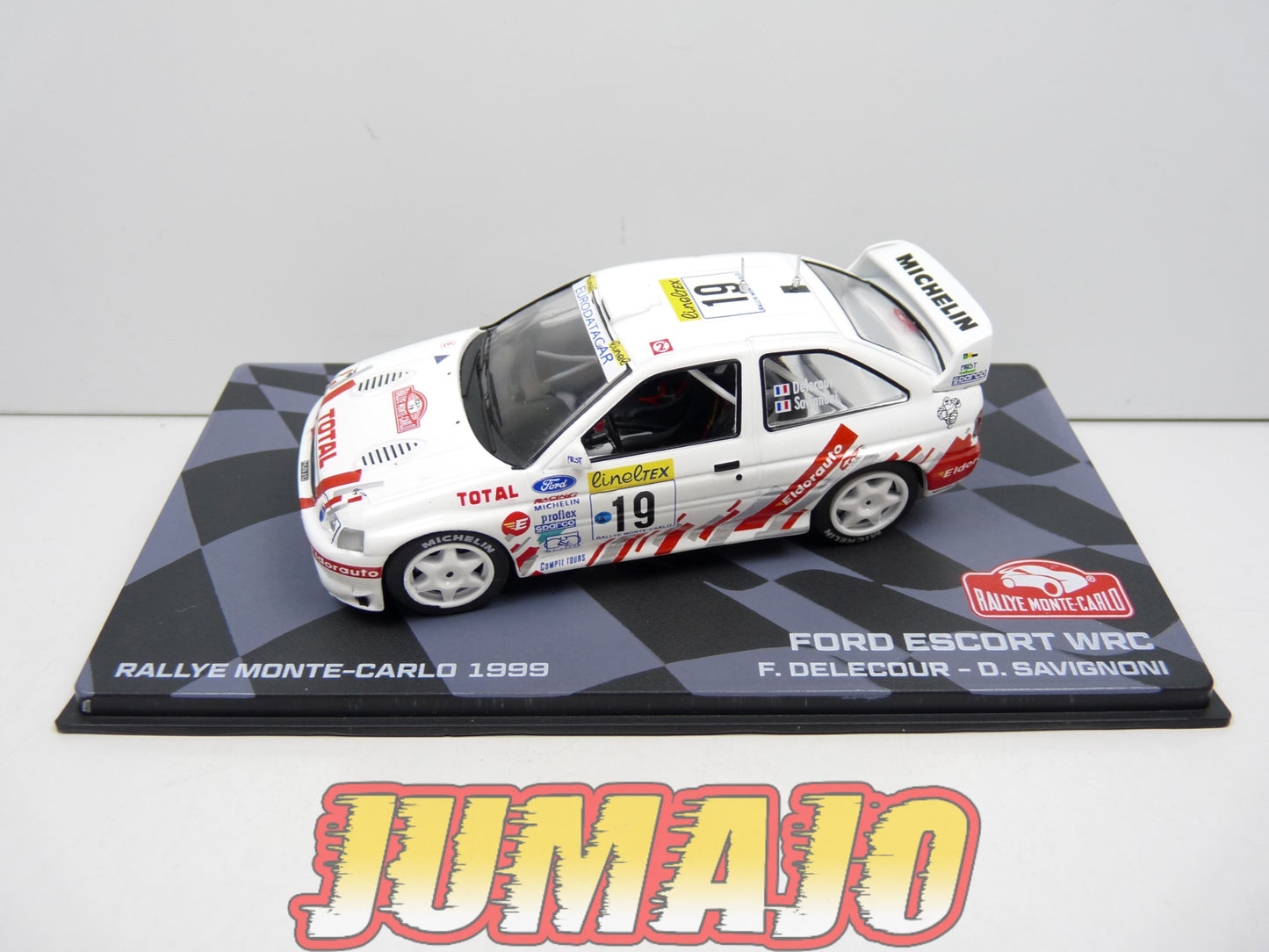 RMIT52 1/43 IXO Rallye Monte Carlo : FORD Escort WRC 1999 #19 F.Delecour