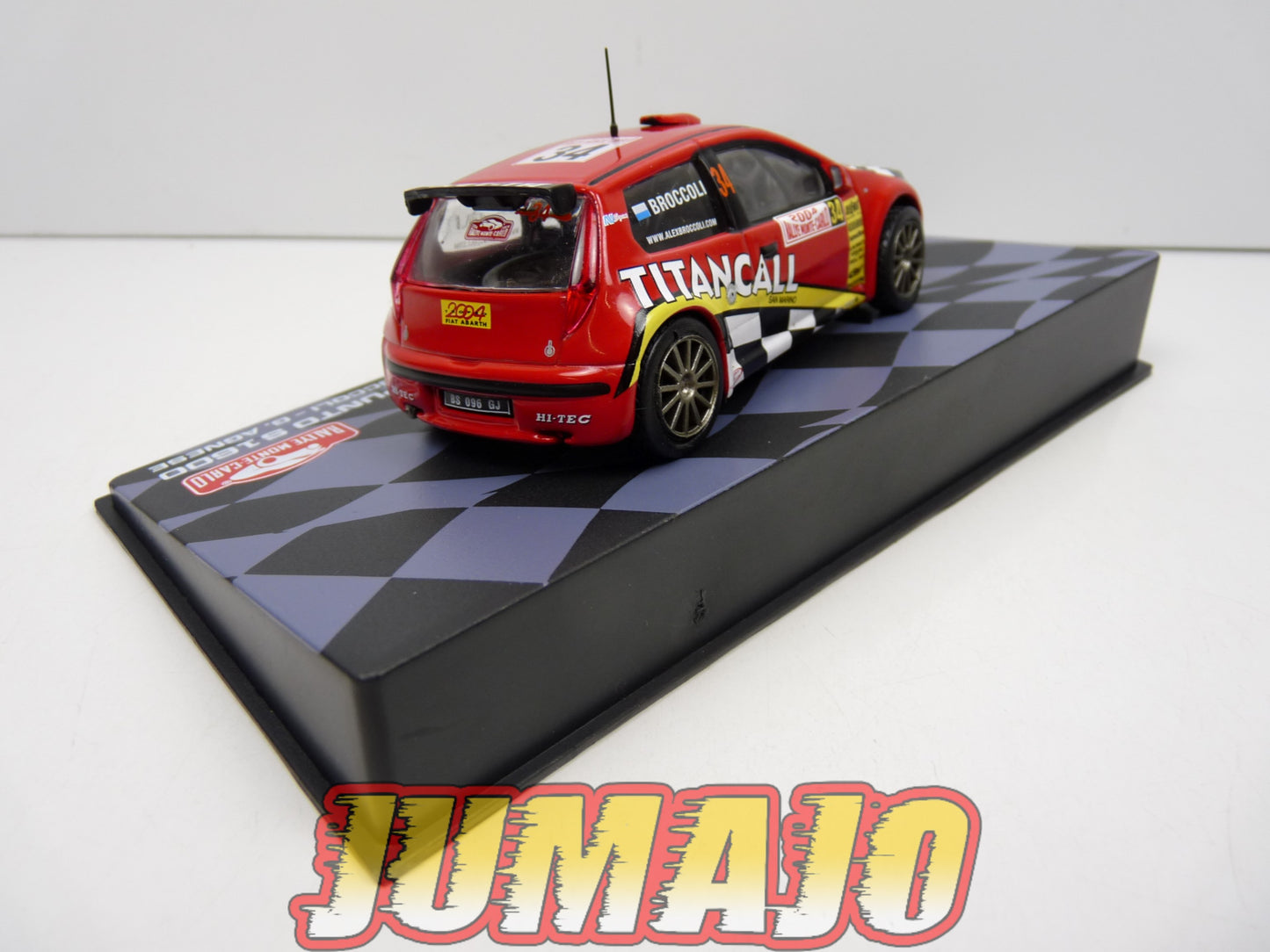 RMIT54 1/43 IXO Rallye Monte Carlo : FIAT Punto S1600 2004 #34 A.Broccoli