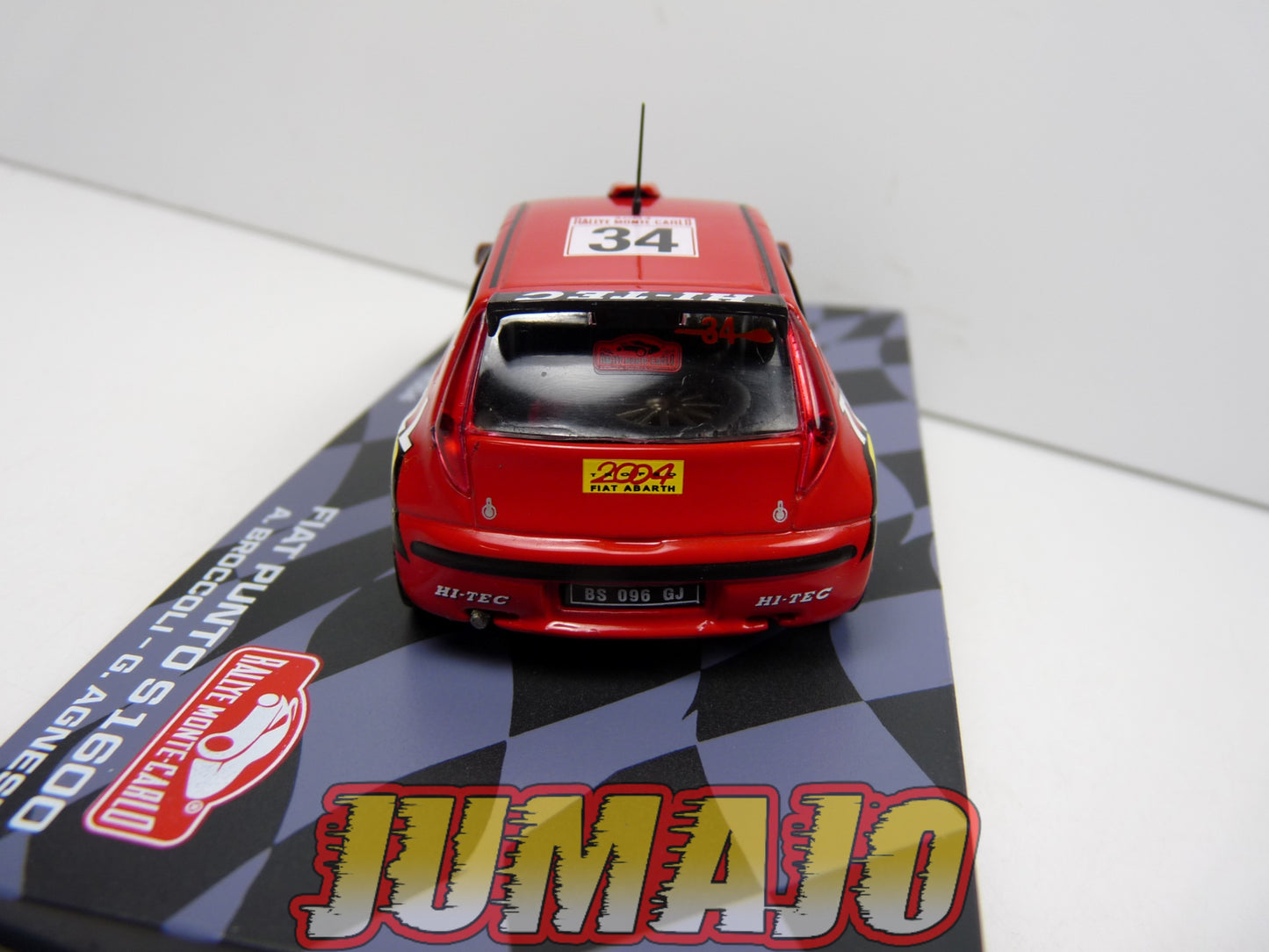 RMIT54 1/43 IXO Rallye Monte Carlo : FIAT Punto S1600 2004 #34 A.Broccoli