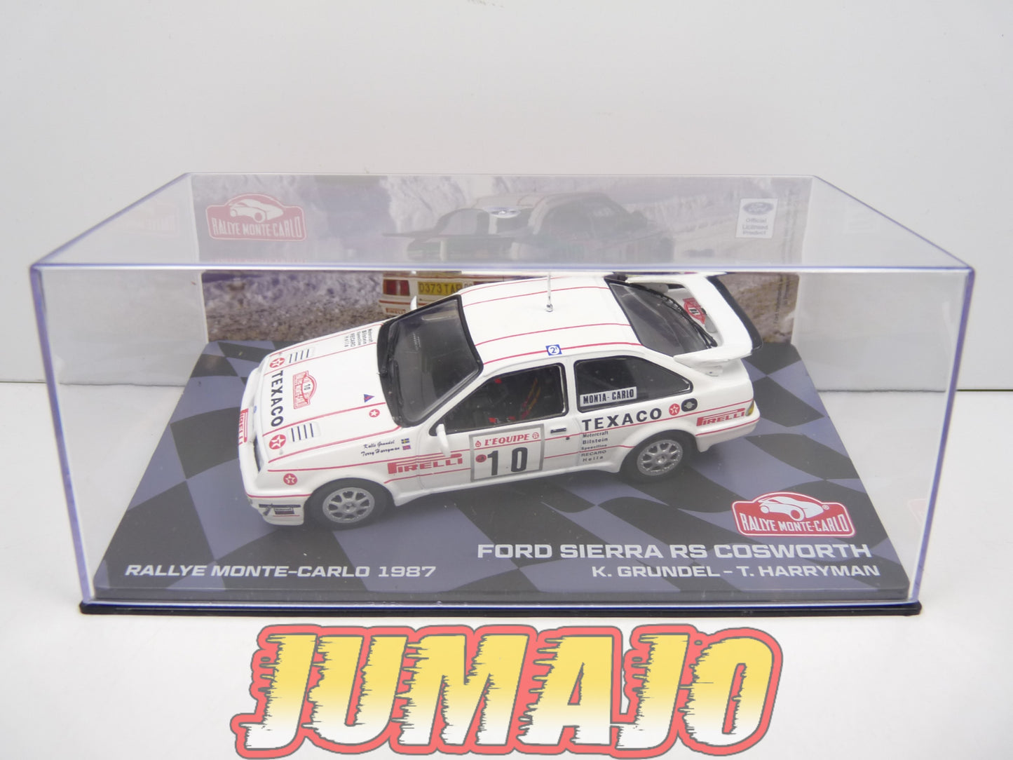 RMIT55 1/43 IXO Rallye Monte Carlo : FORD Sierra RS Cosworth 1987 #10 K.Grundel