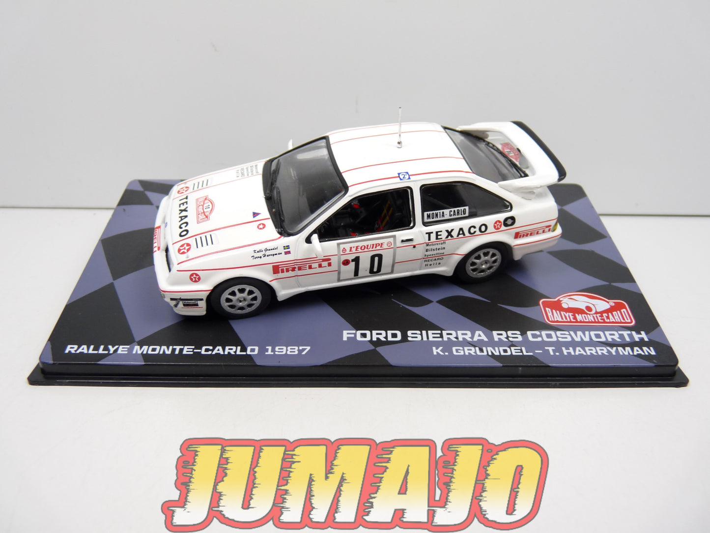 RMIT55 1/43 IXO Rallye Monte Carlo : FORD Sierra RS Cosworth 1987 #10 K.Grundel