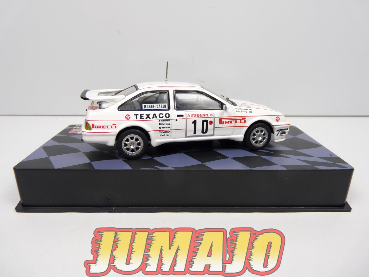 RMIT55 1/43 IXO Rallye Monte Carlo : FORD Sierra RS Cosworth 1987 #10 K.Grundel