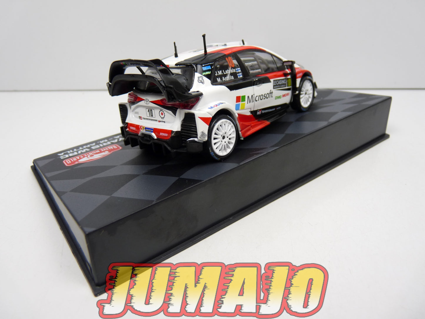 RMIT58 1/43 IXO Rallye Monte Carlo : TOYOTA Yaris WRC 2017 #10 J-M.Latvala
