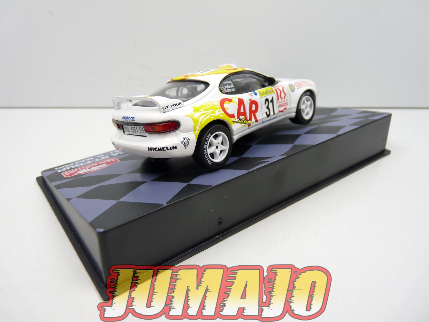RMIT61 1/43 IXO Rallye Monte Carlo : TOYOTA Celica GT-Four 1999 #31 L.Pedersoli