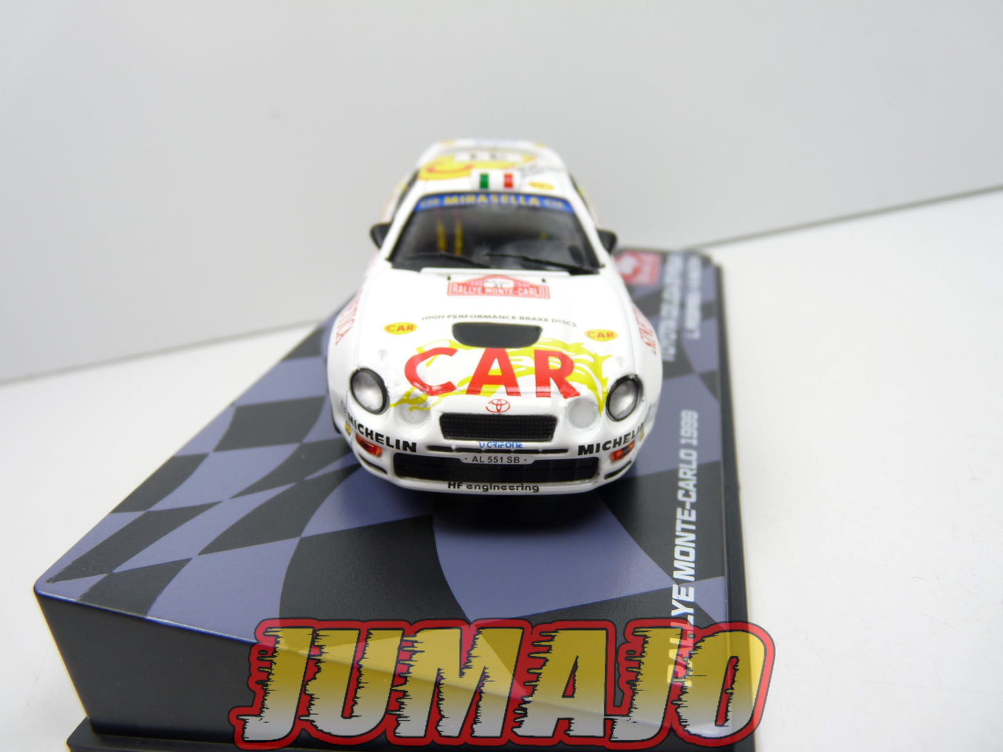 RMIT61 1/43 IXO Rallye Monte Carlo : TOYOTA Celica GT-Four 1999 #31 L.Pedersoli