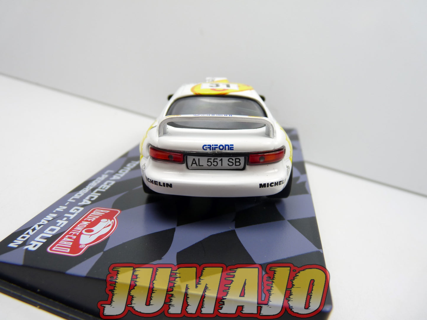 RMIT61 1/43 IXO Rallye Monte Carlo : TOYOTA Celica GT-Four 1999 #31 L.Pedersoli