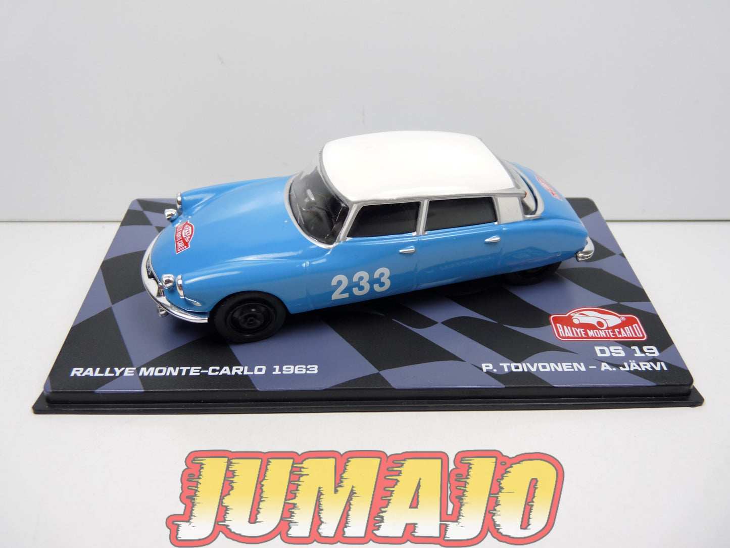 RMIT72 1/43 IXO Rallye Monte Carlo : CITROEN DS 19 1963 #233 P.Toivonen