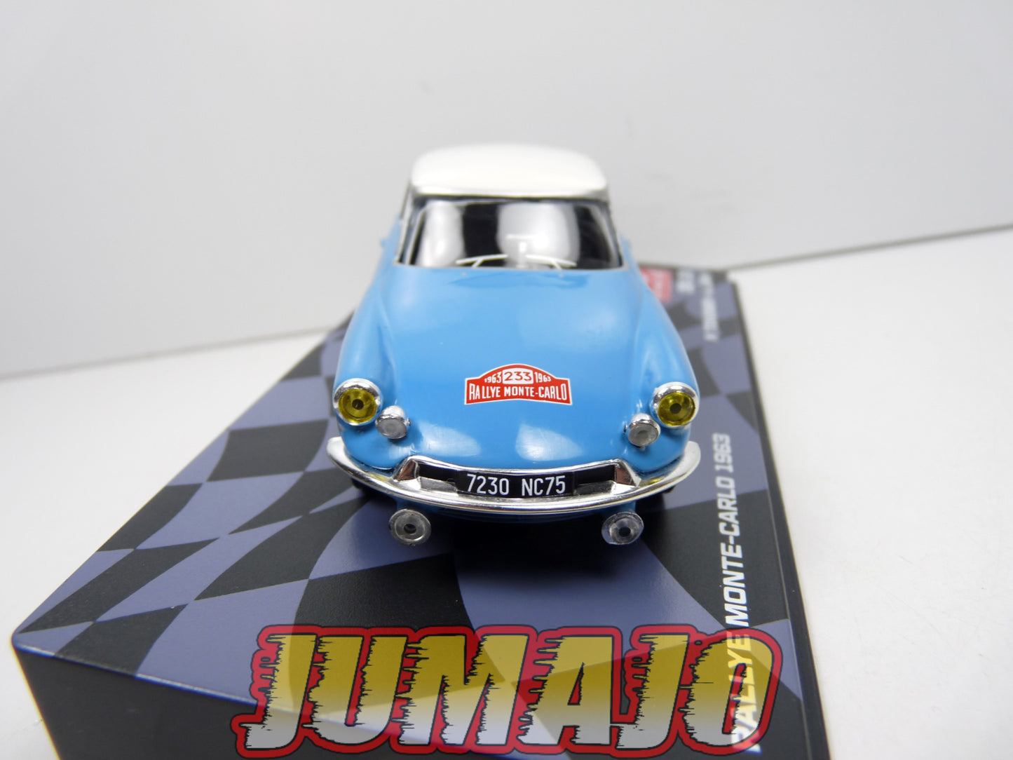 RMIT72 1/43 IXO Rallye Monte Carlo : CITROEN DS 19 1963 #233 P.Toivonen