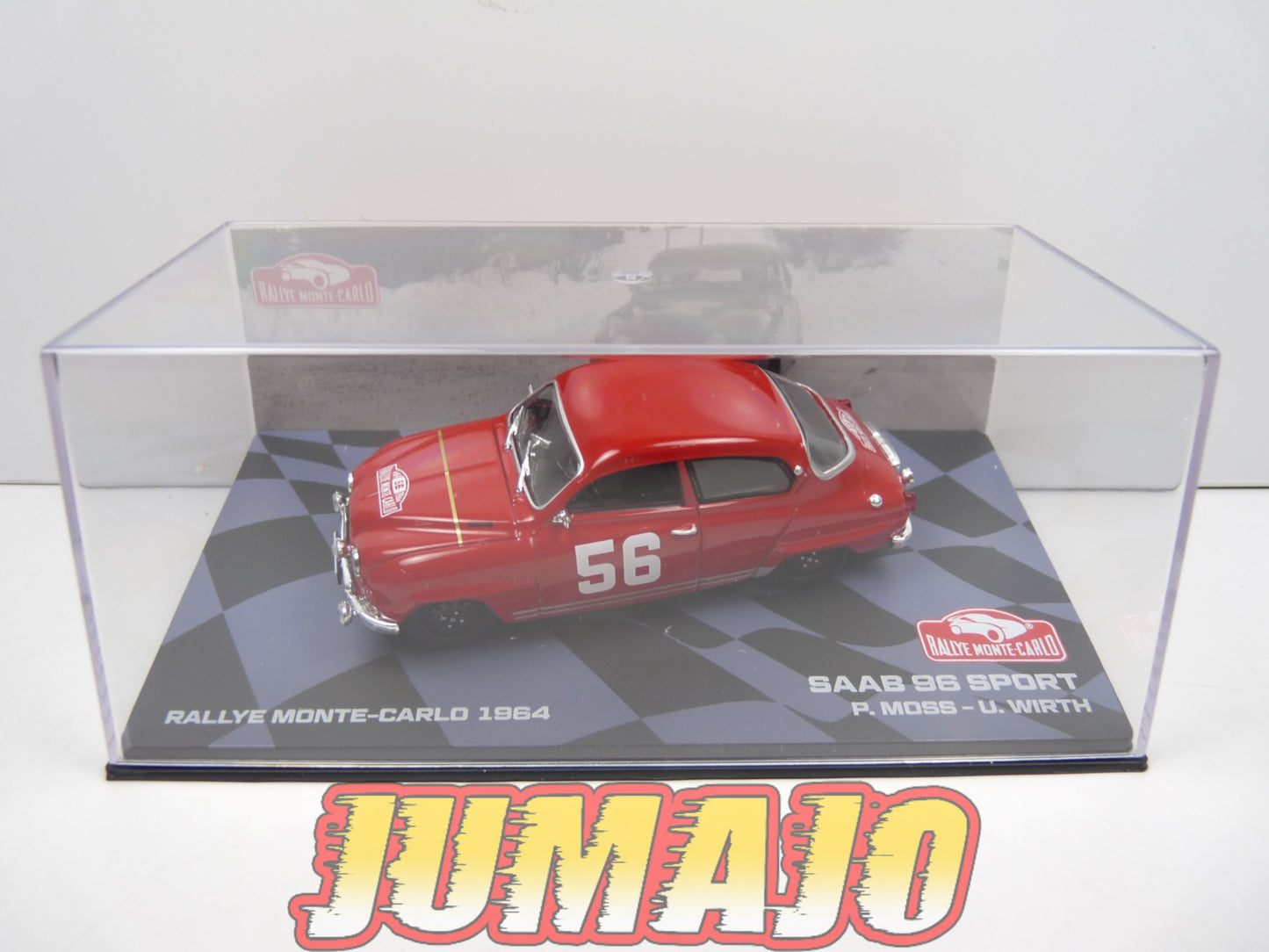 RMIT79 1/43 IXO Rallye Monte Carlo : SAAB 96 Sport 1964 #56 P.Moss