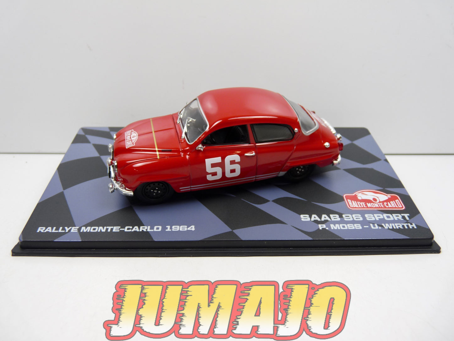 RMIT79 1/43 IXO Rallye Monte Carlo : SAAB 96 Sport 1964 #56 P.Moss