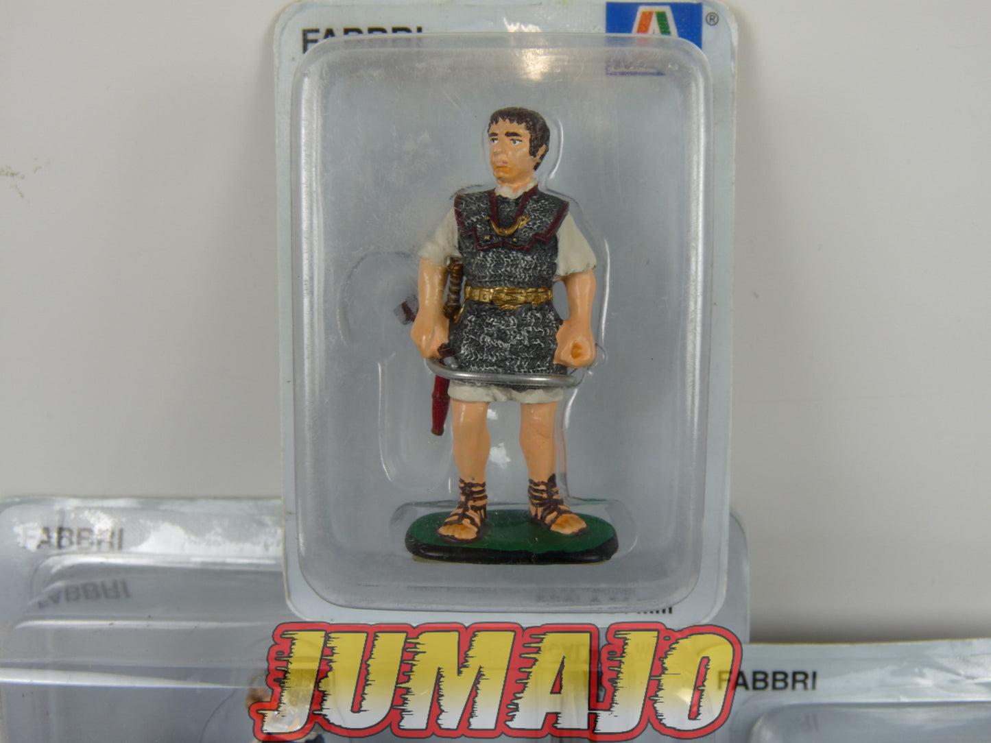 ROM14 LOT 3 SOLDATS ROMAINS Italeri 54 mm : Cavalier, Servant, Licteur