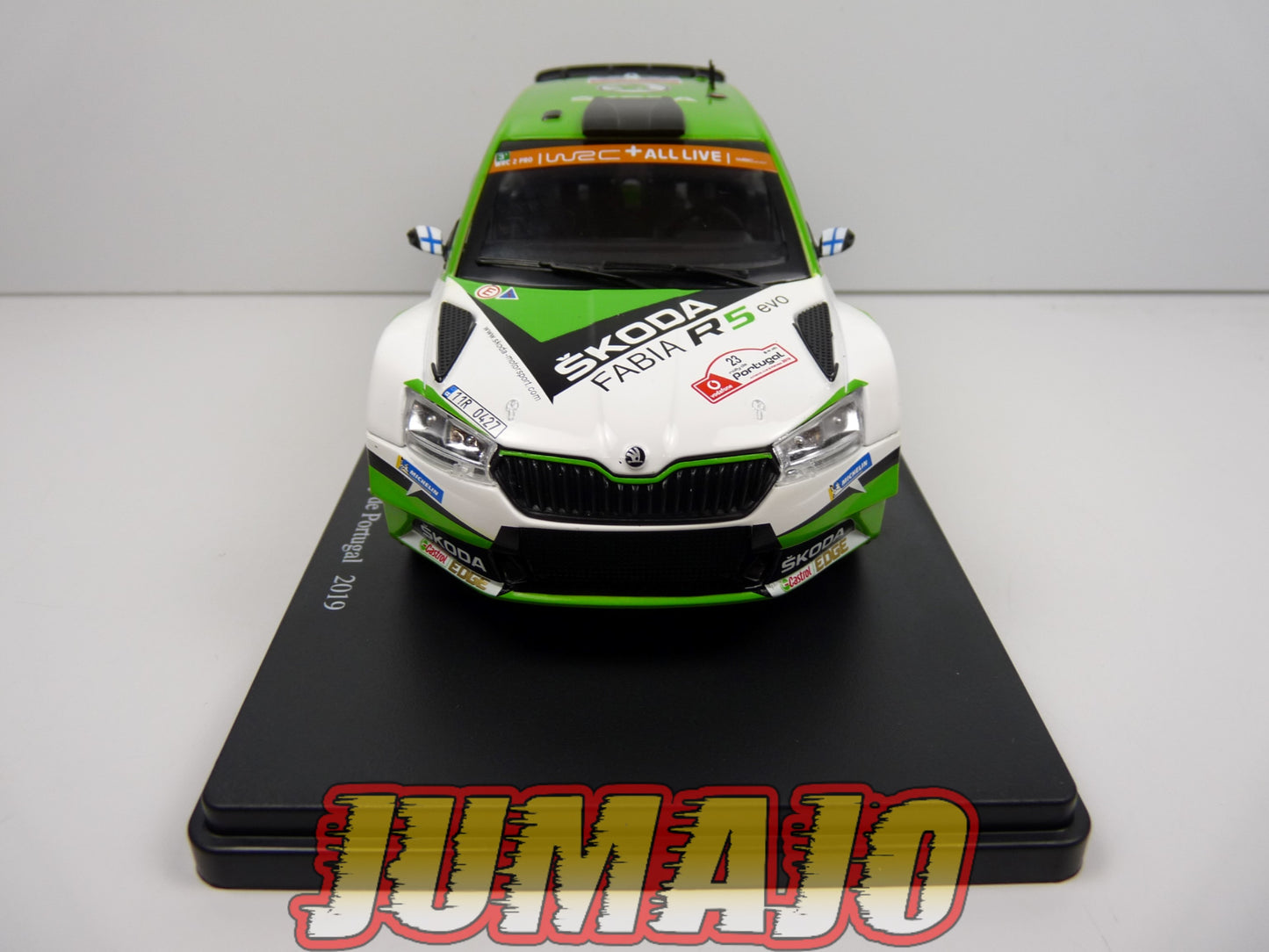 RVQ10 Voiture Rallye 1/24 SALVAT Models : SKODA Fabia R5 131 2019 #23 Rovanpera