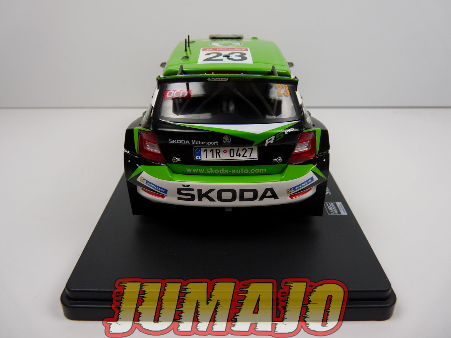 RVQ10 Voiture Rallye 1/24 SALVAT Models : SKODA Fabia R5 131 2019 #23 Rovanpera
