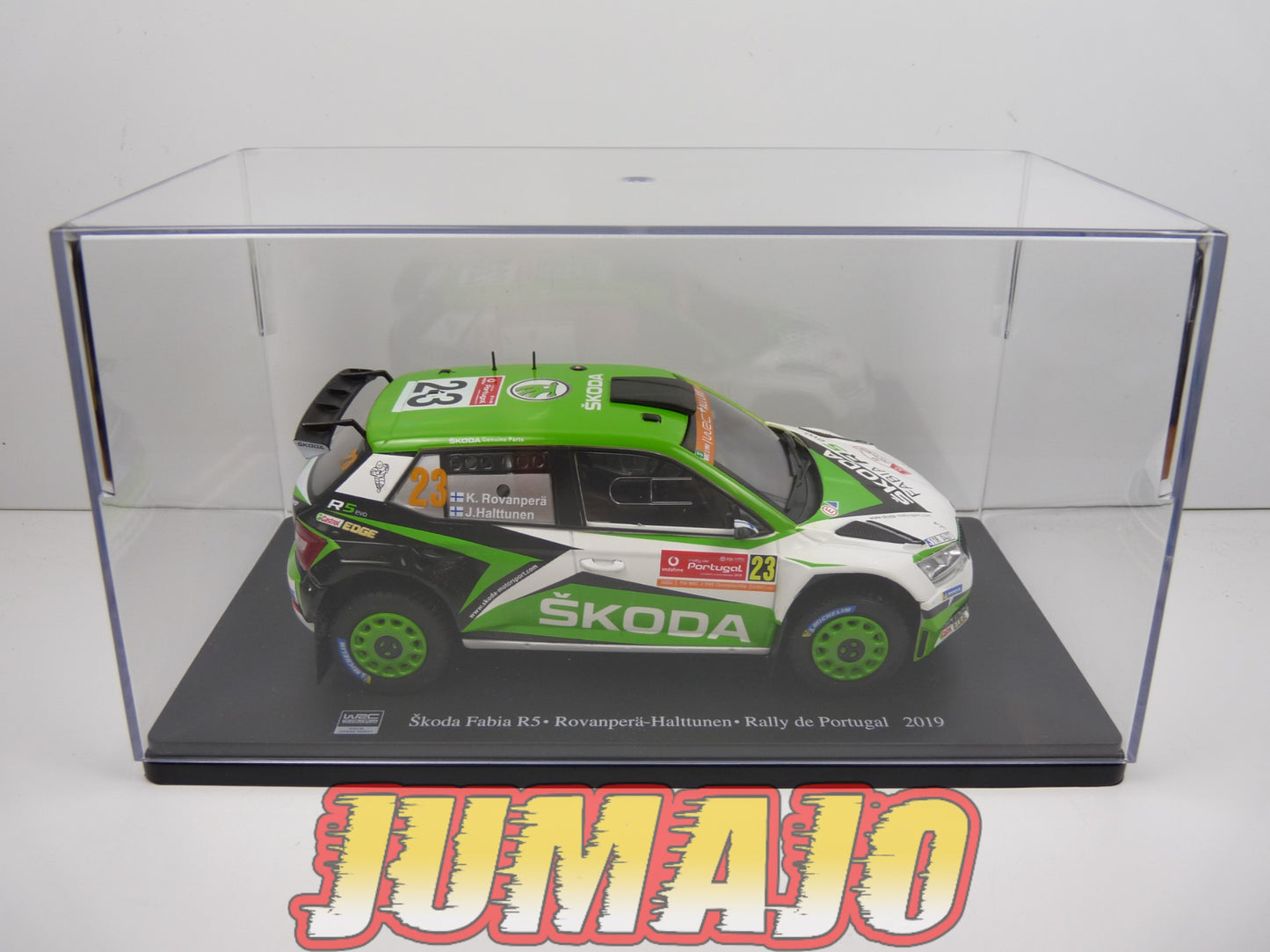 RVQ10 Voiture Rallye 1/24 SALVAT Models : SKODA Fabia R5 131 2019 #23 Rovanpera
