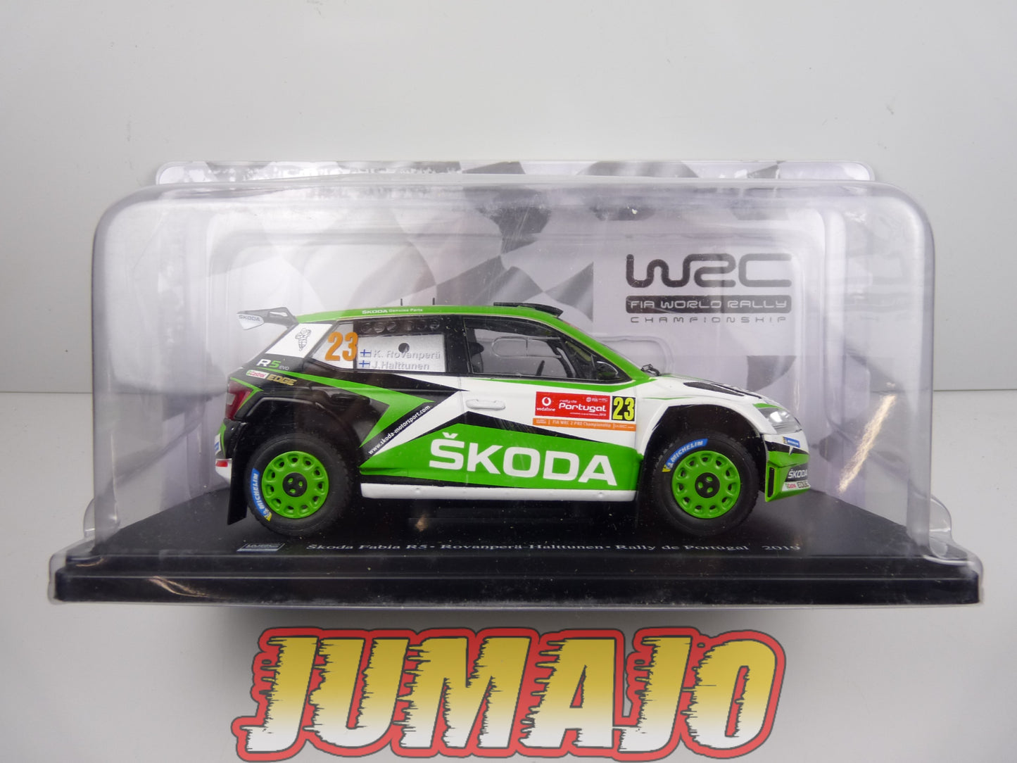 RVQ10 Voiture Rallye 1/24 SALVAT Models : SKODA Fabia R5 131 2019 #23 Rovanpera