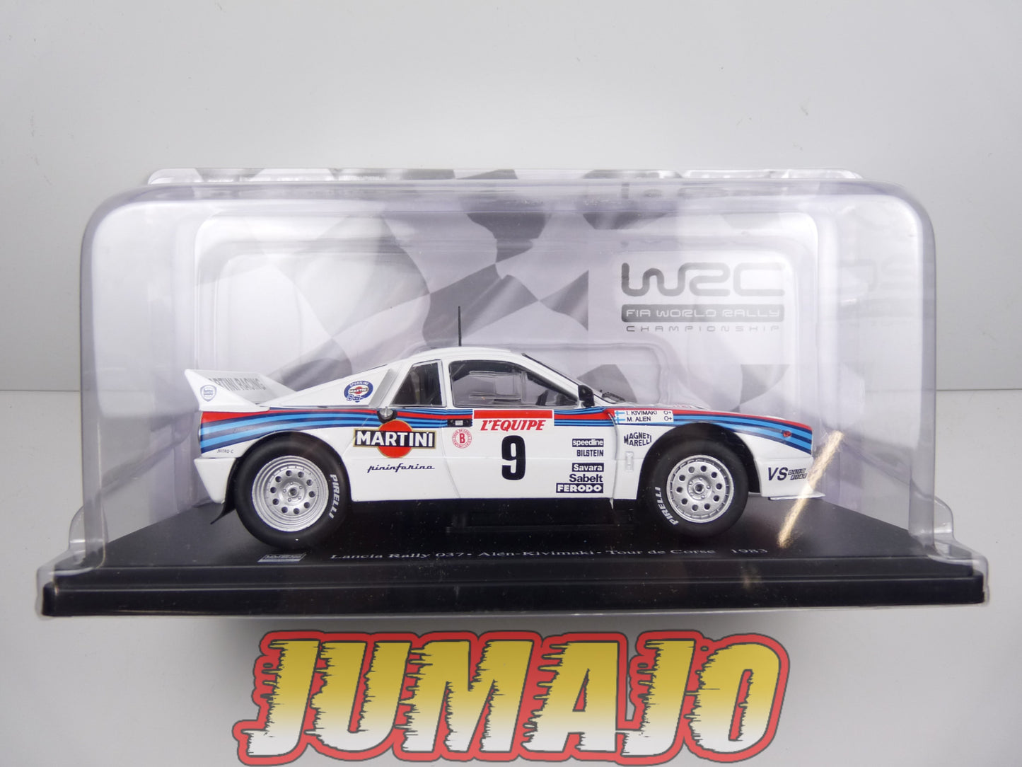 RVQ11 Voiture Rallye 1/24 SALVAT Models : LANCIA Rally 037 1983 #9 Alen Kivimaki