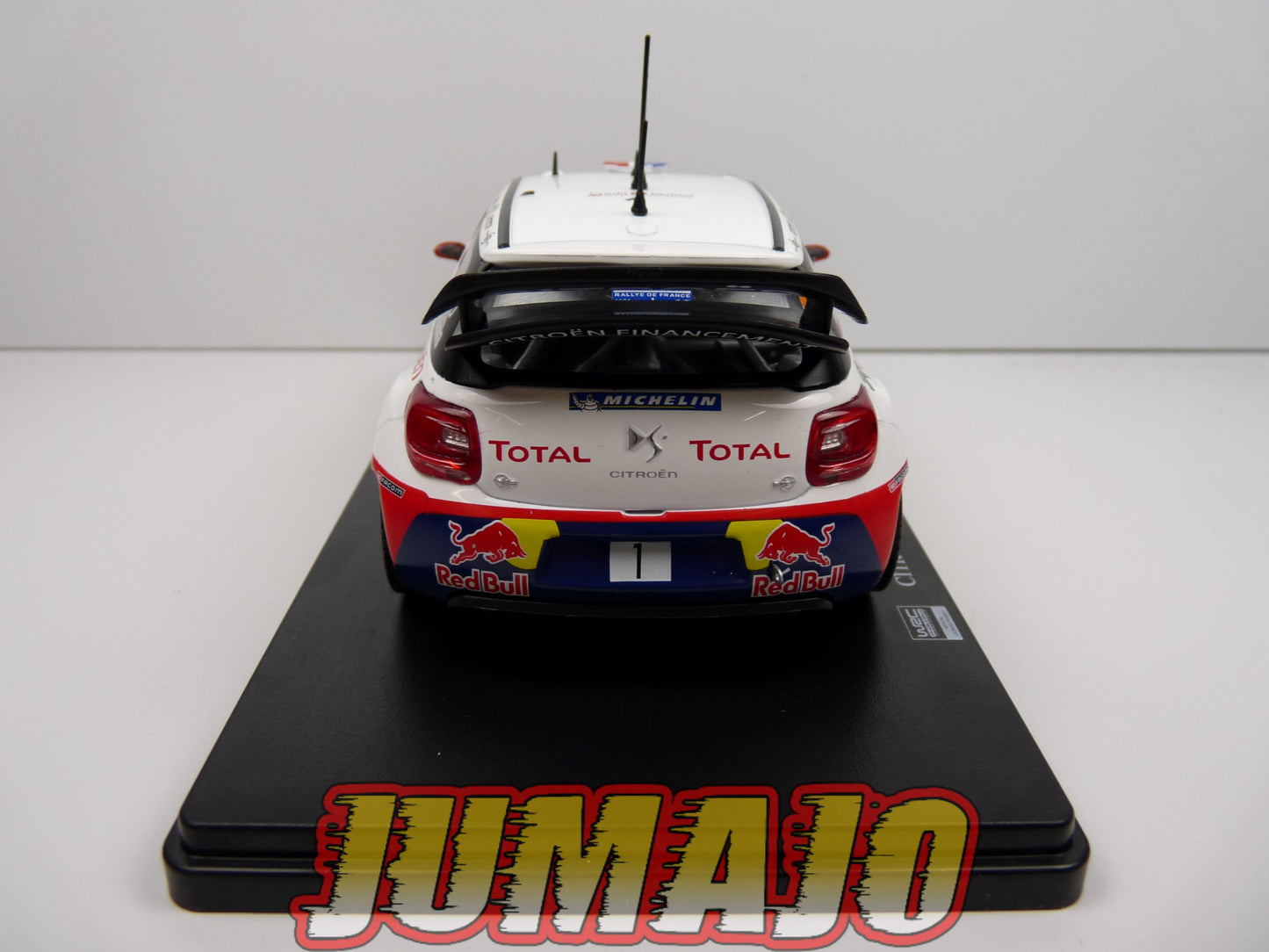 RVQ12 Voiture Rallye 1/24 SALVAT Models : CITROEN DS3 WRC 2012 #1 Loeb Elena