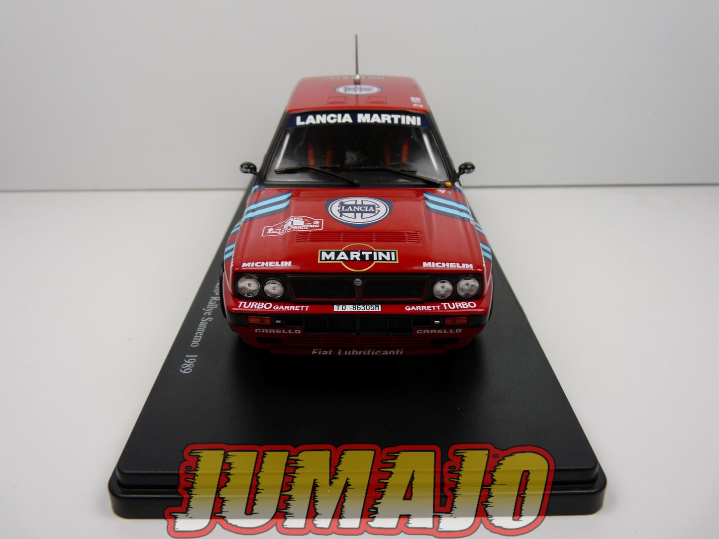 RVQ13 Voiture Rallye 1/24 SALVAT Models : LANCIA Delta Integrale 16V 1989 #1 Biasion