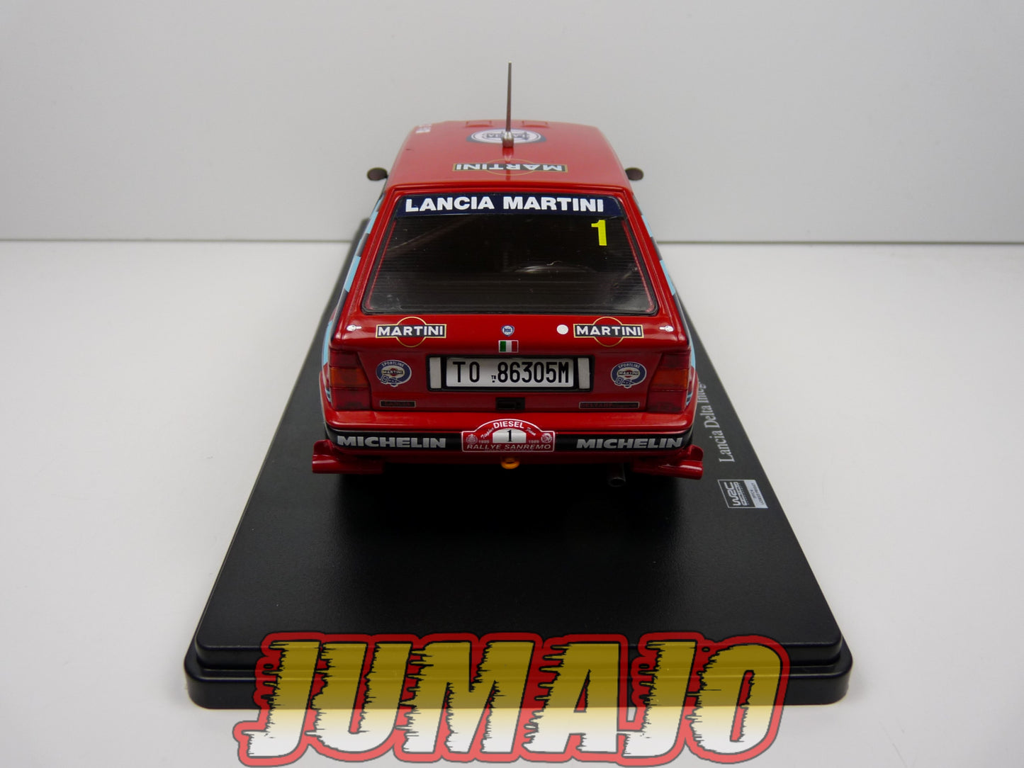RVQ13 Voiture Rallye 1/24 SALVAT Models : LANCIA Delta Integrale 16V 1989 #1 Biasion