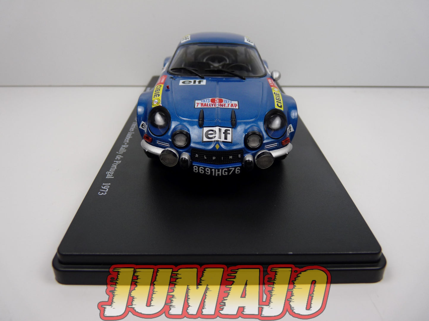 RVQ15 Voiture Rallye 1/24 SALVAT Models : RENAULT Alpine A110 1800 1973 #5 Thérier Jaubert