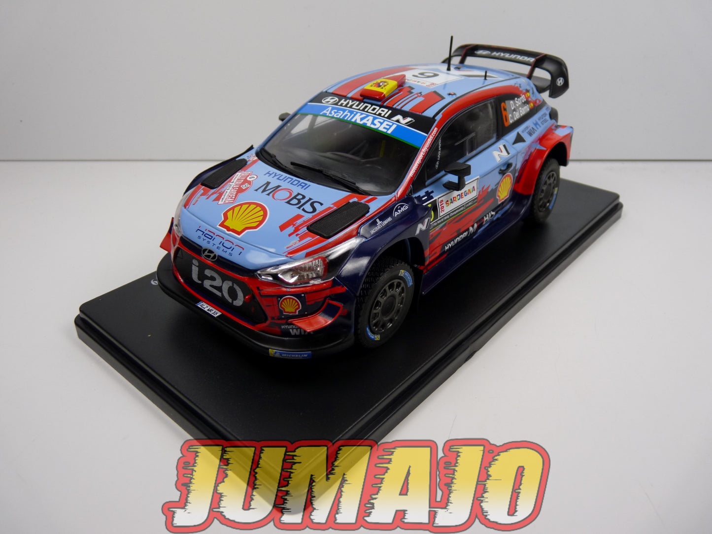 RVQ1 Voiture Rallye 1/24 SALVAT Models : HYUNDAI i20 Coupé WRC 2019 #6 Sordo Del Barrio