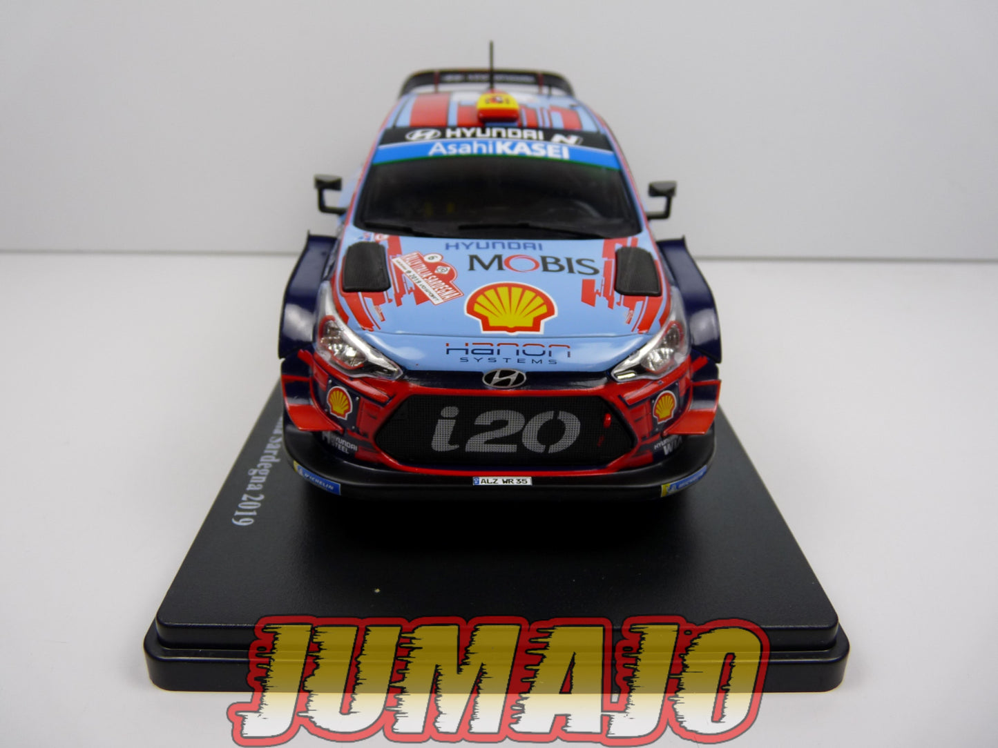 RVQ1 Voiture Rallye 1/24 SALVAT Models : HYUNDAI i20 Coupé WRC 2019 #6 Sordo Del Barrio