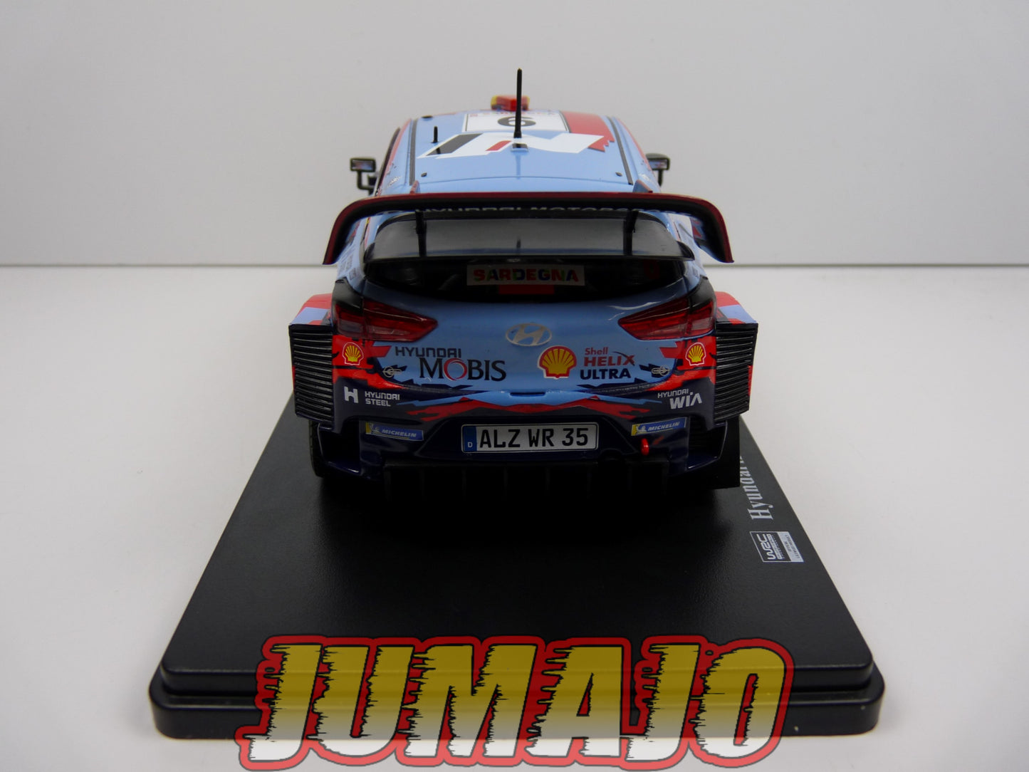 RVQ1 Voiture Rallye 1/24 SALVAT Models : HYUNDAI i20 Coupé WRC 2019 #6 Sordo Del Barrio