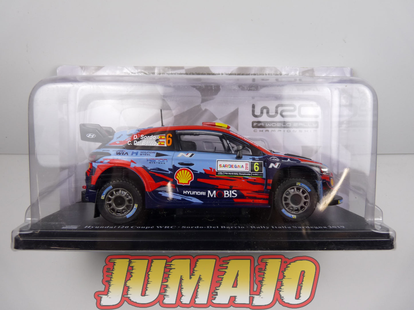 RVQ1 Voiture Rallye 1/24 SALVAT Models : HYUNDAI i20 Coupé WRC 2019 #6 Sordo Del Barrio