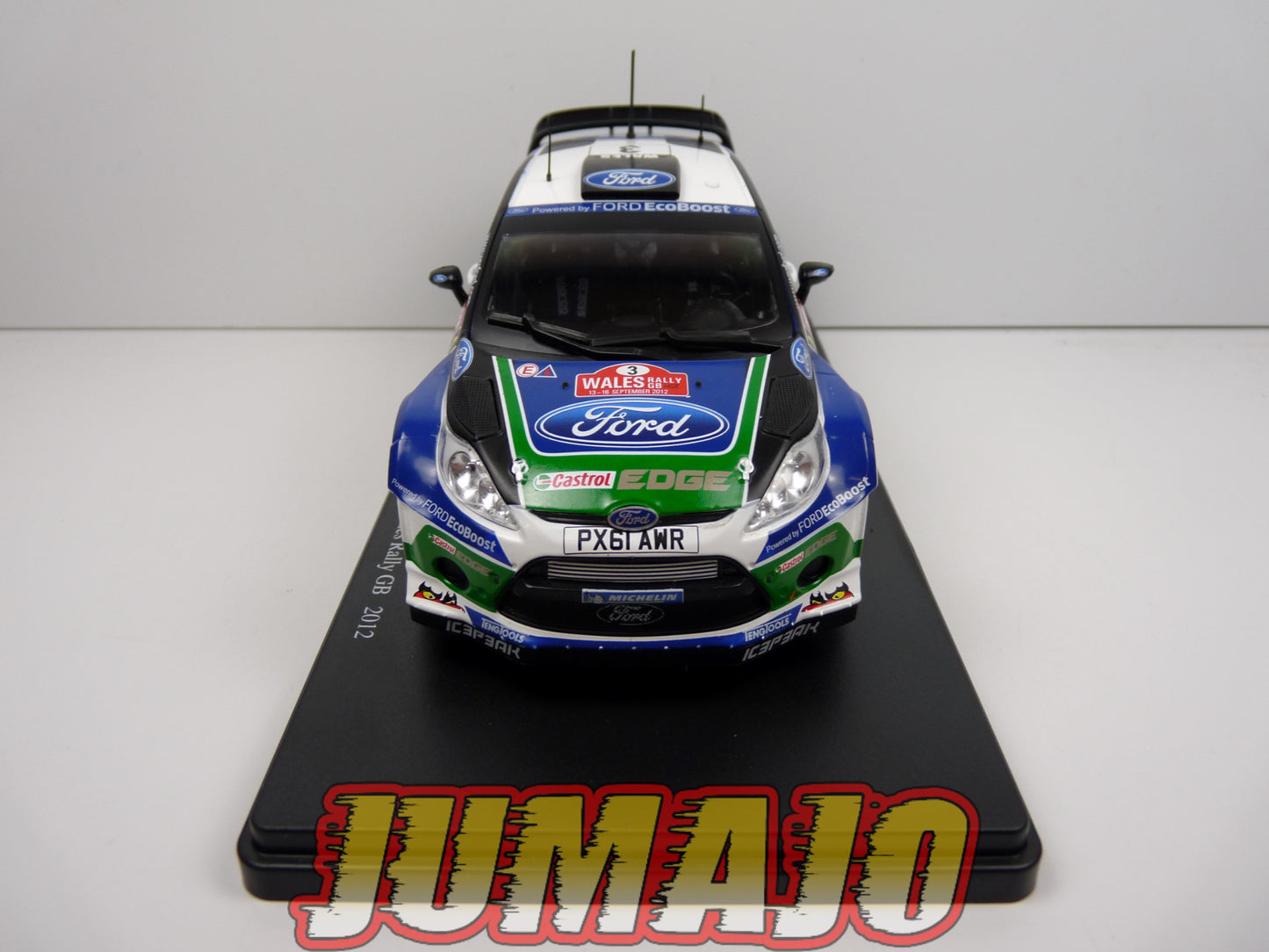 RVQ20 Voiture Rallye 1/24 SALVAT Models : FORD Fiesta RS WRC 2012 #3 Latvala