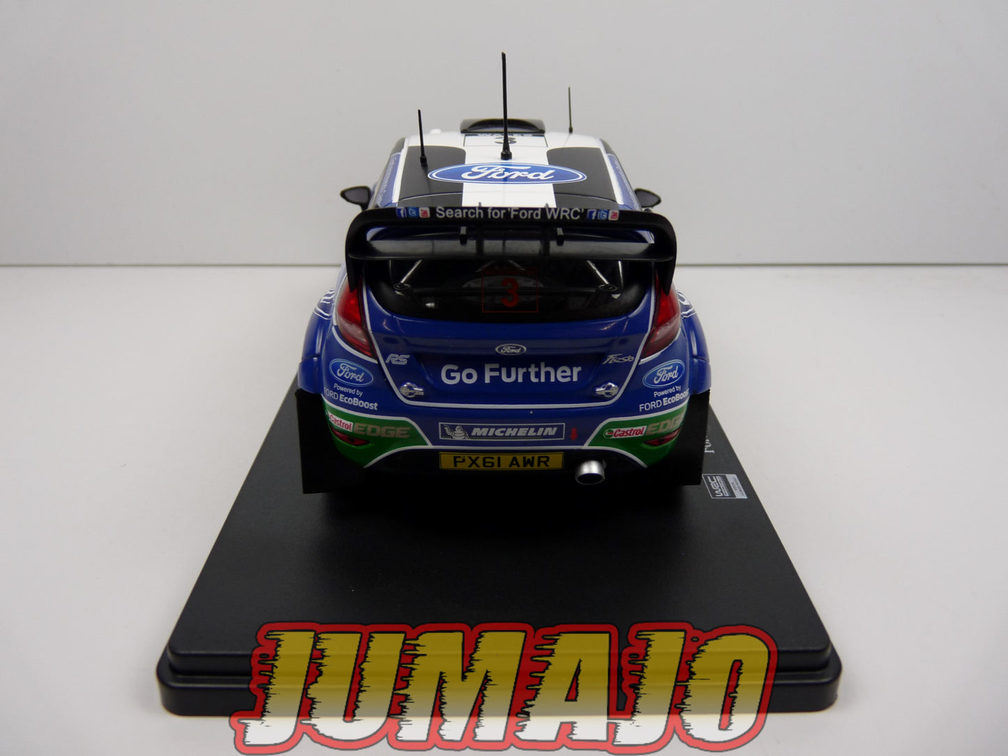 RVQ20 Voiture Rallye 1/24 SALVAT Models : FORD Fiesta RS WRC 2012 #3 Latvala