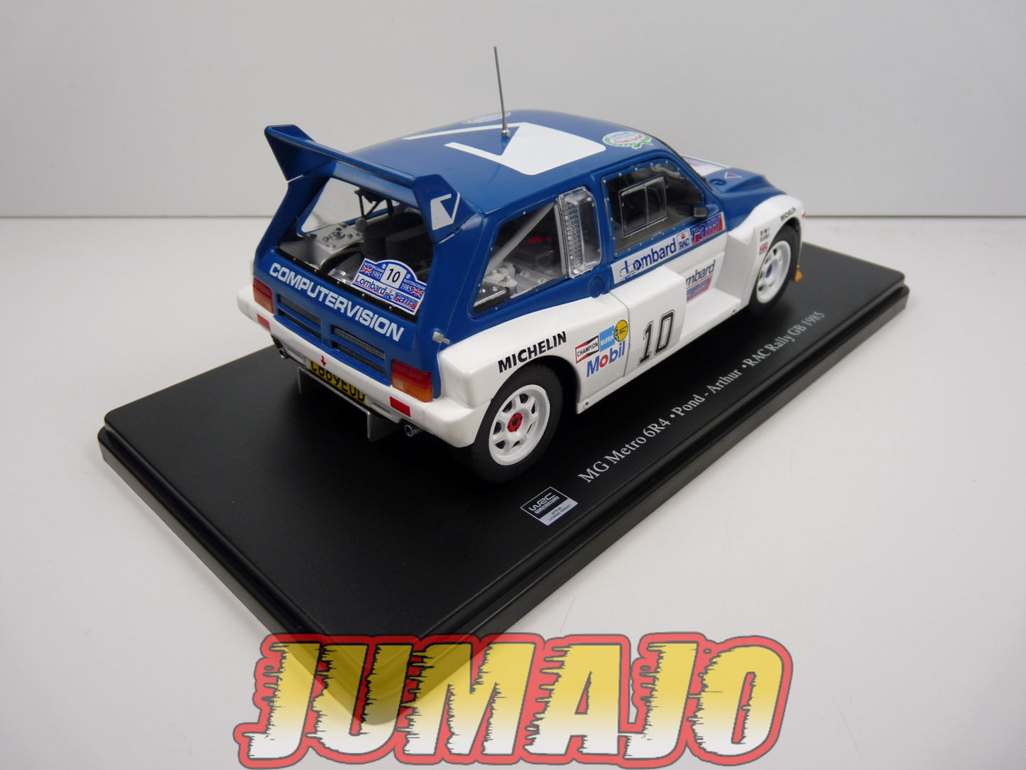 RVQ21 Voiture Rallye 1/24 SALVAT Models : MG Metro 6R4 1985 #10 Pond
