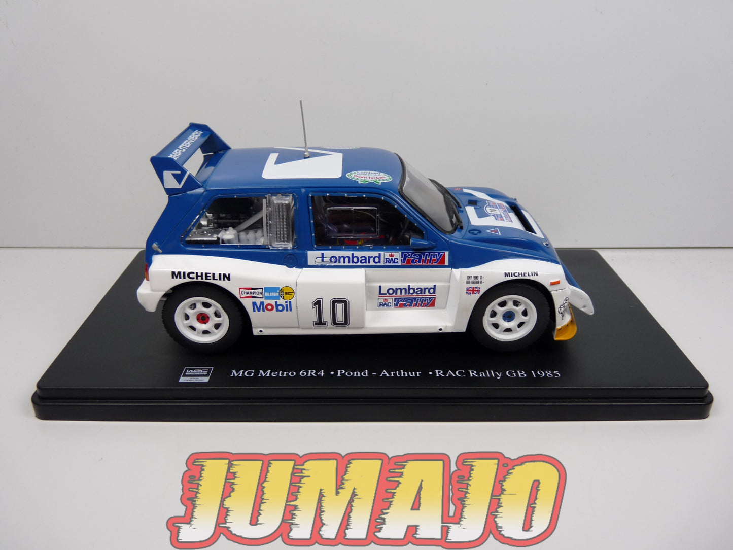 RVQ21 Voiture Rallye 1/24 SALVAT Models : MG Metro 6R4 1985 #10 Pond